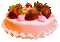 Strawberry Cake - Darmowy animowany GIF animowany gif