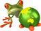 Kaz_Creations Frogs Frog - δωρεάν png κινούμενο GIF