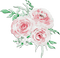 soave deco flowers rose branch spring pastel - nemokama png animuotas GIF