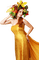 femme en jaune.Cheyenne63 - Free PNG Animated GIF