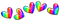 Hearts.Rainbow - PNG gratuit GIF animé