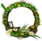 St. Patrick's Day Circle Frame - png gratis GIF animasi