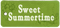 Sweet Summertime.Text.White.Green - δωρεάν png κινούμενο GIF