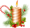 Kaz_Creations Deco Candle  Christmas Noel - PNG gratuit GIF animé