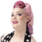 woman pink hair bp - zadarmo png animovaný GIF
