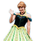 Princess Anna - zdarma png animovaný GIF