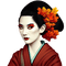 kikkapink autumn woman geisha