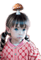 Little Girl and Mushroom - kostenlos png Animiertes GIF