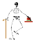 dancing skeleton - GIF animé gratuit GIF animé