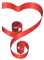Kaz_Creations Heart Hearts Love Valentine Valentines  Ribbons - png grátis Gif Animado