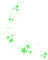 sterne stars green grün - zadarmo png animovaný GIF