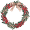Christmas wreath Bb2 - png gratis GIF animasi