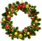 wreath ball fir - zdarma png animovaný GIF