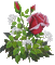 Ladybird - FLOWERS ROSES - Безплатен анимиран GIF анимиран GIF