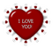 Kaz_Creations Deco Heart Love Colours Text I Love You - PNG gratuit GIF animé