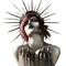 gothic woman by nataliplus - ingyenes png animált GIF