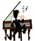 PIANO PLAYER - darmowe png animowany gif
