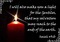 Bible Verse with Red Candle - gratis png geanimeerde GIF