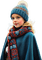 loly33 enfant hiver - 免费PNG 动画 GIF