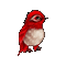 Oiseaux Rouge:) - GIF animé gratuit GIF animé