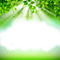 nature green transparent background with leaves - ücretsiz png animasyonlu GIF