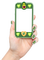 Green Phone Frame - zadarmo png animovaný GIF
