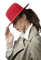 Женщина в шляпе - ingyenes png animált GIF