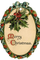 Merry Christmas, Kranz - png gratuito GIF animata