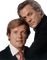 Hommes (Tony Curtis et Roger Moore ) - darmowe png animowany gif
