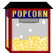 Gif Popcorn - Gratis animerad GIF animerad GIF