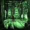 Y.A.M._Fantasy interior background green - Bezmaksas animēts GIF animēts GIF