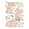 Papier peint chambre bébé lapins - безплатен png анимиран GIF