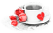 soave deco tea cup vintage flowers rose - zadarmo png animovaný GIF
