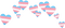 pride heart crown - trans flag - PNG gratuit GIF animé