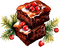 sm3 food christmas red rolls png image - бесплатно png анимированный гифка