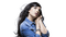 Indila - png gratis GIF animado