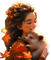 girl, frau, woman, femme, herbst, autumn - gratis png animerad GIF