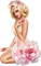 Lady Rose Dress - бесплатно png анимированный гифка