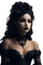 fantasy woman gothic black - бесплатно png анимированный гифка