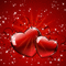 fond gif valentine valentin heart coeur deco - GIF animé gratuit GIF animé
