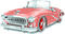 Auto rosado - PNG gratuit GIF animé