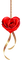 Kaz_Creations Heart Hearts Love Valentine Valentines Dangly Things - PNG gratuit GIF animé