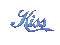 Kaz_Creations Logo Text Kiss - Bezmaksas animēts GIF animēts GIF