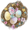 Nest, Ostereier, Ostern - gratis png animerad GIF