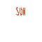 Sun Text - Bogusia - Bezmaksas animēts GIF animēts GIF