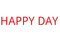 text happy day red rouge letter friends greetings - darmowe png animowany gif