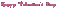 Animated.Happy Valentine's Day.Text.Pink - GIF animado gratis GIF animado