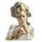 Vintage woman - gratis png geanimeerde GIF