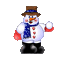 Kaz_Creations Snowman Snowmen Animated - Free animated GIF Animated GIF