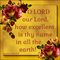 Psalms 8:9 - Free PNG Animated GIF